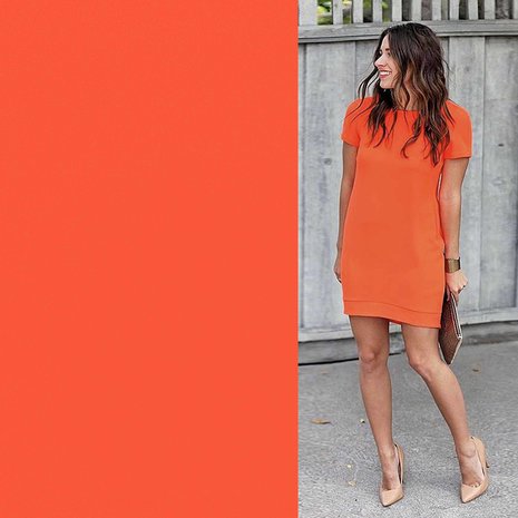Scuba Crepe CR30 - orange Scuba Crepe CR30 - orange
