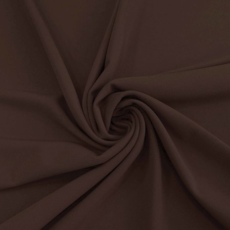 Scuba Crêpe CR35 - dark brown Scuba Crêpe CR35 - dark brown
