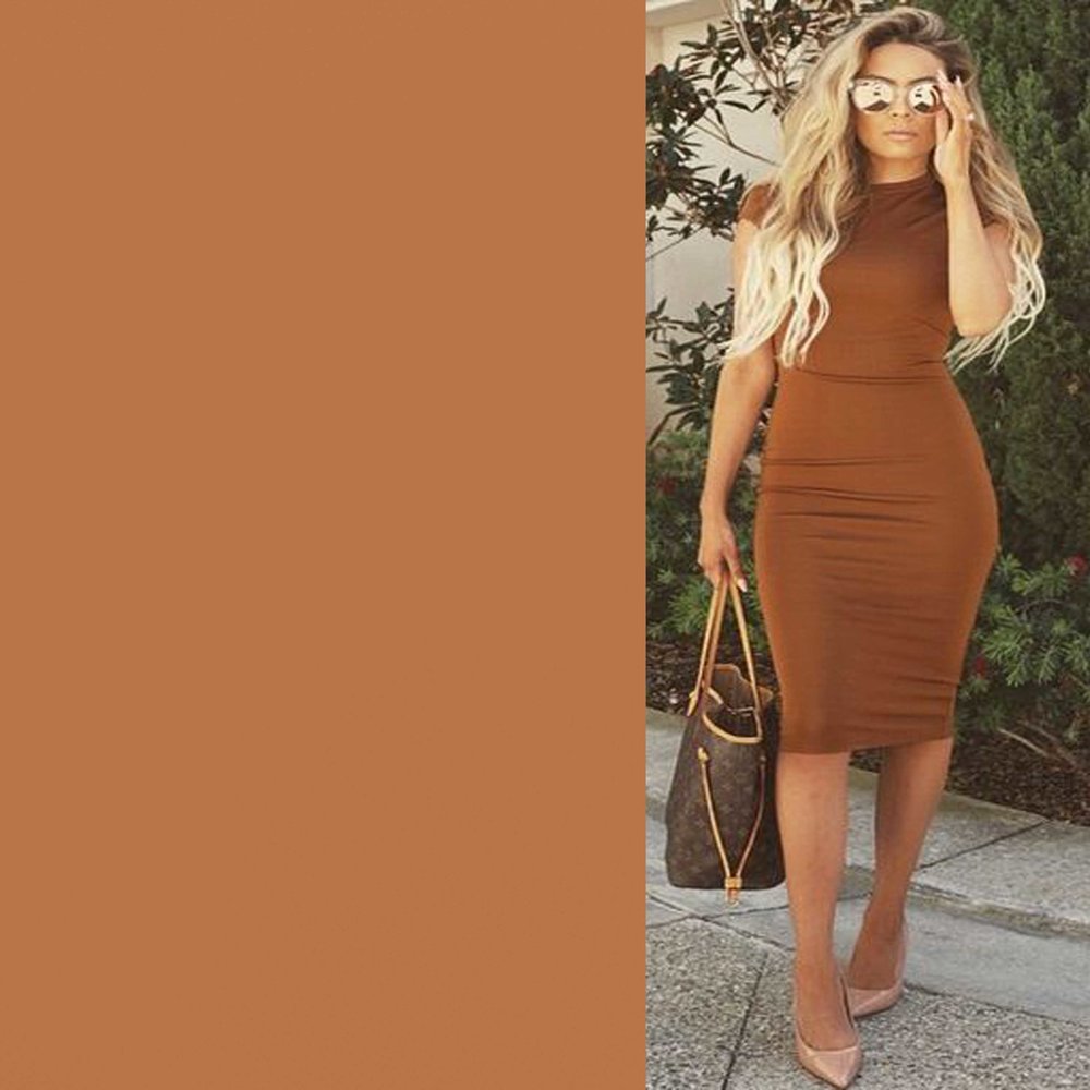 Crêpe Scuba CR36 - caramel