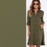 Scuba Crêpe CR38 - army green Scuba Crêpe CR38 - army green