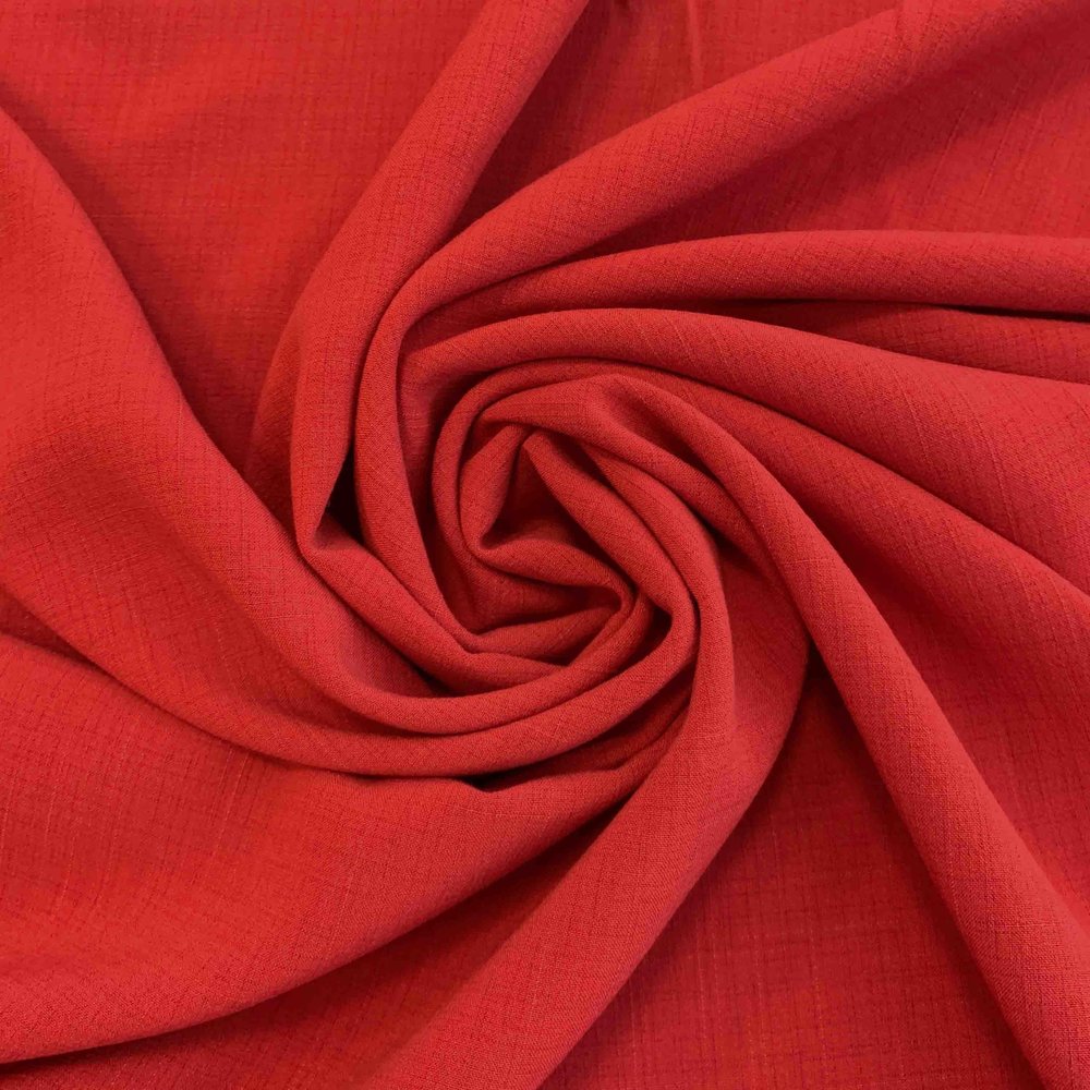 Terlenka Linen Stretch TL01 - red Terlenka Linen Stretch TL01 - red