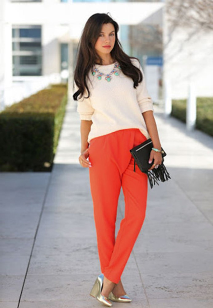 Terlenka Leinen Stretch TL04 - orange