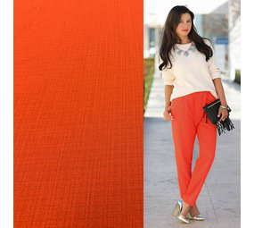 Terlenka Linen Stretch TL04 - orange Terlenka Linen Stretch TL04 - orange
