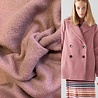 Crèpe Gekookte Wol Uni CC06 - oud roze Crèpe Gekookte Wol Uni CC06 - oud roze