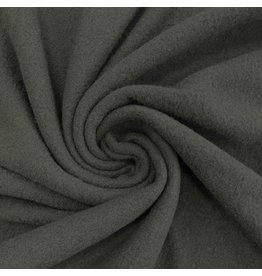 Crepe Boiled Wool Uni CC12 - dark grey