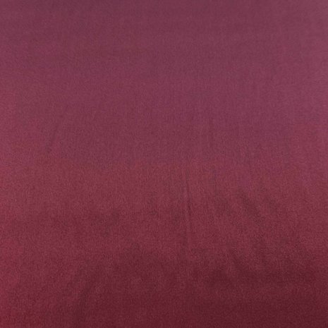 Satin de soie extensible SD02 - rouge bordeaux Satin de soie extensible SD02 - rouge bordeaux