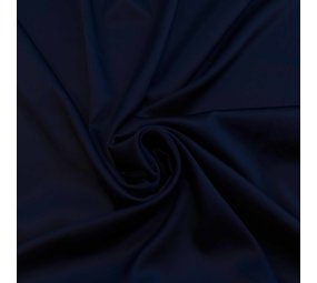Satijnzijde, stretch SD04 - donker blauw