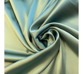 Satin silk, stretch SD07 - powder green