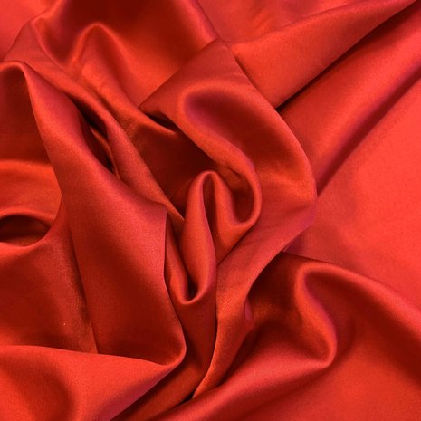 Satinseide, Stretch SD10 – leuchtend rot