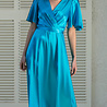 Stretch Zijde SD12 - turquoise Stretch Zijde SD12 - turquoise