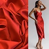 Satin de soie extensible SD10 - rouge vif