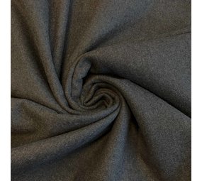 Tissu pour manteau en laine KW18 - gris foncé