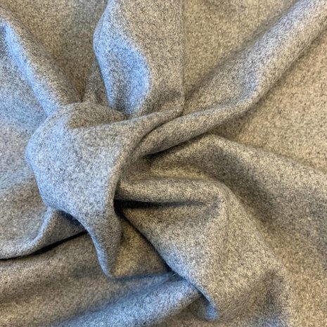 Wollmantelstoff KW19 – hellgrau