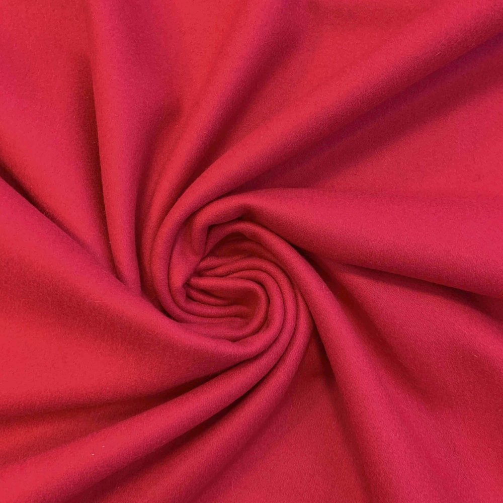 Tissu pour manteau en laine KW17 - fuchsia Tissu pour manteau en laine KW17 - fuchsia