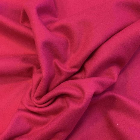 Tissu pour manteau en laine KW17 - fuchsia Tissu pour manteau en laine KW17 - fuchsia