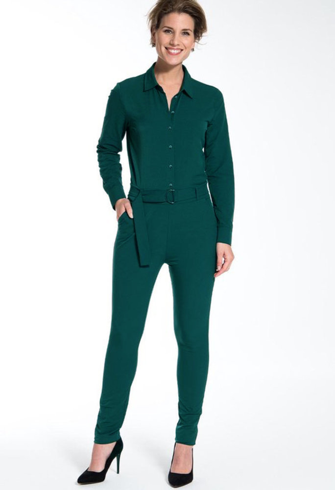 Travel Stretch Jersey HT04 - donker petrol Travel Stretch Jersey HT04 - donker petrol