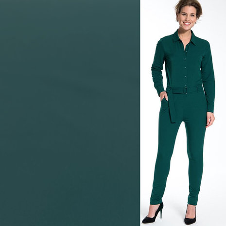 Travel Stretch Jersey HT04 - donker petrol Travel Stretch Jersey HT04 - donker petrol