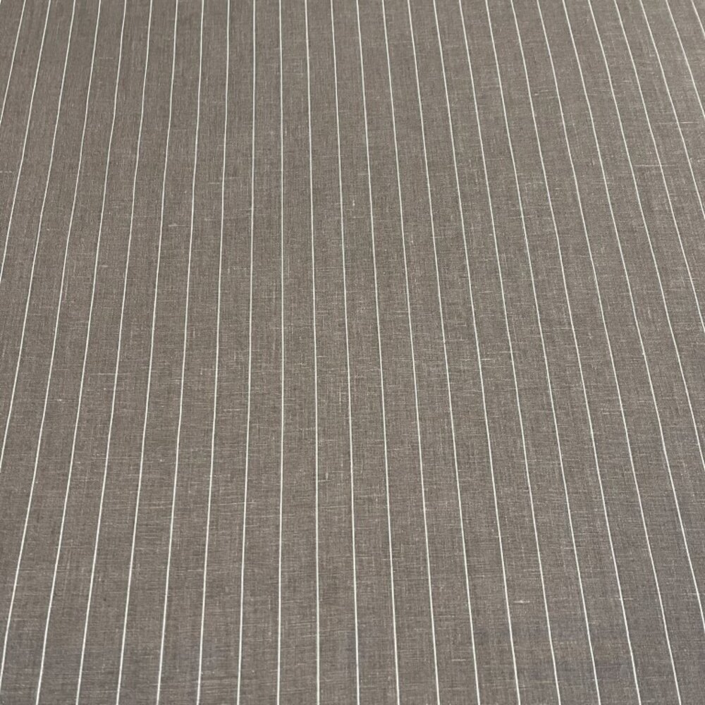 Lin Rayé marron/blanc 3559