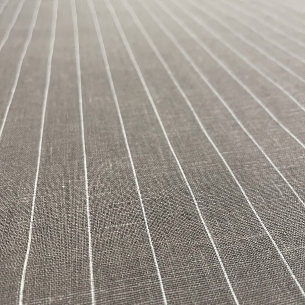 Linen Striped brown/white 3559