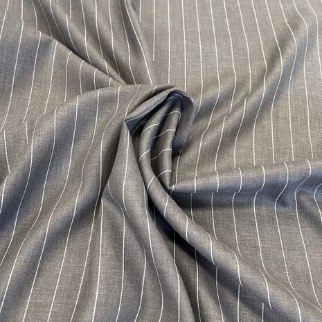 Linen Striped brown/white 3559