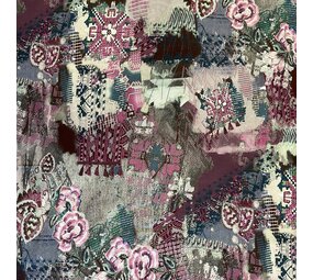 Viscose Satin Inkjet 3572 Viscose Satin Inkjet 3572