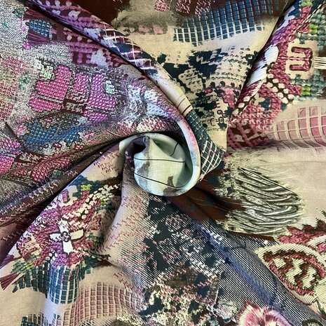 Viscose Satin Inkjet 3572 Viscose Satin Inkjet 3572