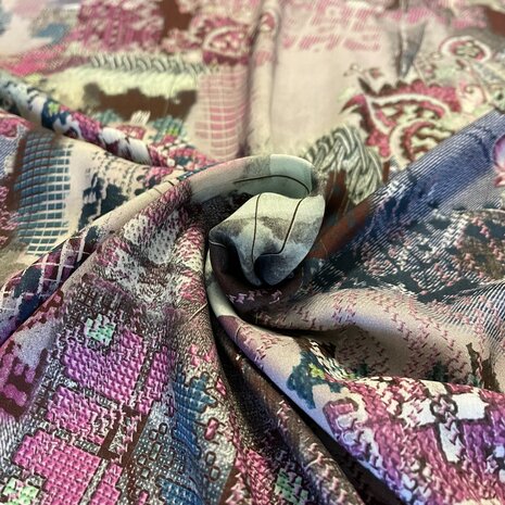 Viscose Satin Inkjet 3572 Viscose Satin Inkjet 3572