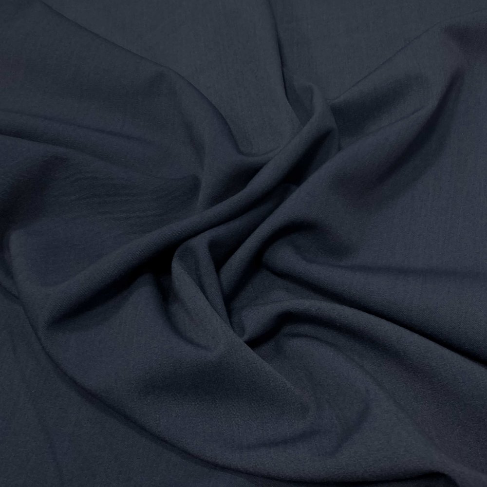 Gabardine Terlenka Stretch (heavy) WT95 - blue melange Gabardine Terlenka Stretch (heavy) WT95 - blue melange
