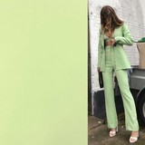 Gabardine Terlenka Stretch T18- vert pistache Gabardine Terlenka Stretch T18- vert pistache