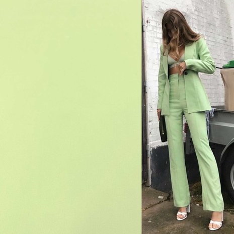 Gabardine Terlenka Stretch T18- vert pistache