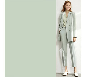 Satijnkatoen Comfort Stretch SK18 - zacht mintgroen Satijnkatoen Comfort Stretch SK18 - zacht mintgroen
