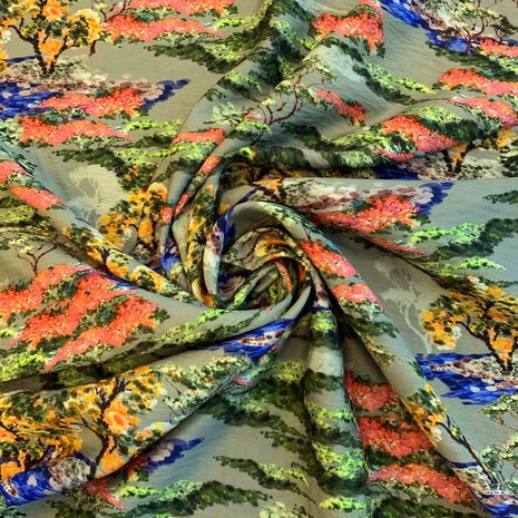 Viscose Muslin Inkjet 3659