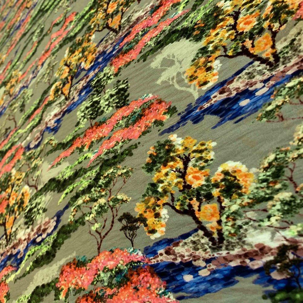 Viscose Muslin Inkjet 3659