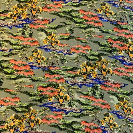 Viscose Muslin Inkjet 3659