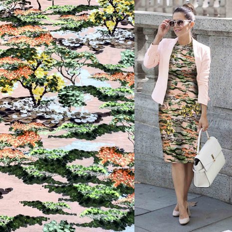 Viskose Musselin Inkjet 3664 Viskose Musselin Inkjet 3664