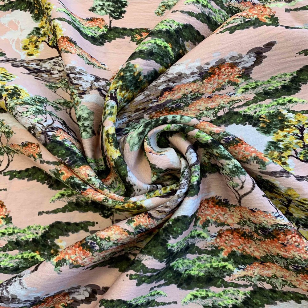 Viscose Mousseline Inkjet 3664 Viscose Mousseline Inkjet 3664