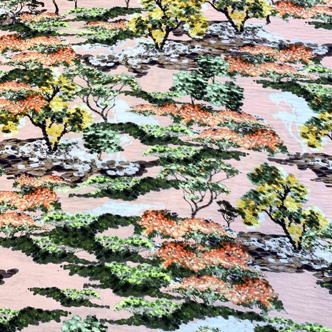 Viscose Mousseline Inkjet 3664 Viscose Mousseline Inkjet 3664