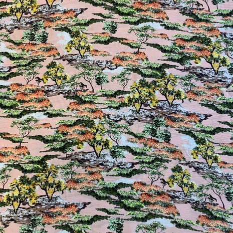 Viscose Mousseline Inkjet 3664 Viscose Mousseline Inkjet 3664