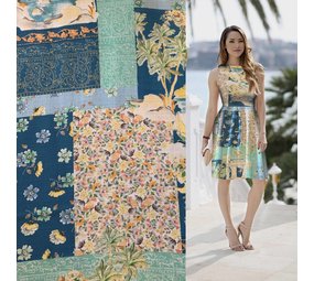 Jet d'encre viscose aspect lin 3706 Jet d'encre viscose aspect lin 3706