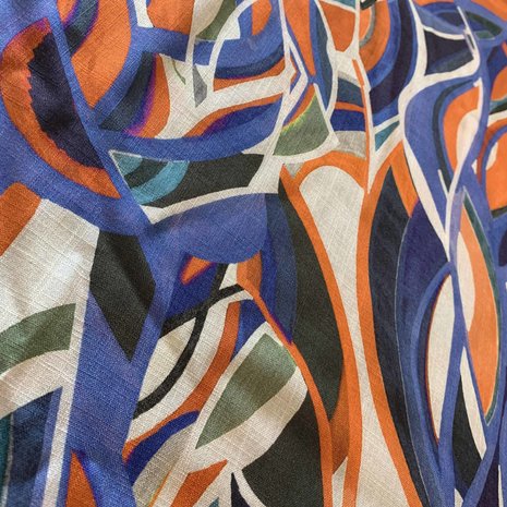 Linnenlook Viscose  Inkjet 3707