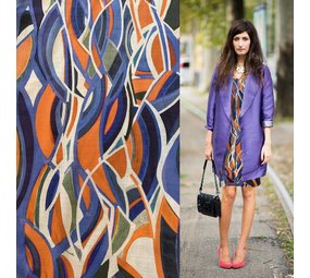 Aspect lin viscose jet d'encre 3707 Aspect lin viscose jet d'encre 3707