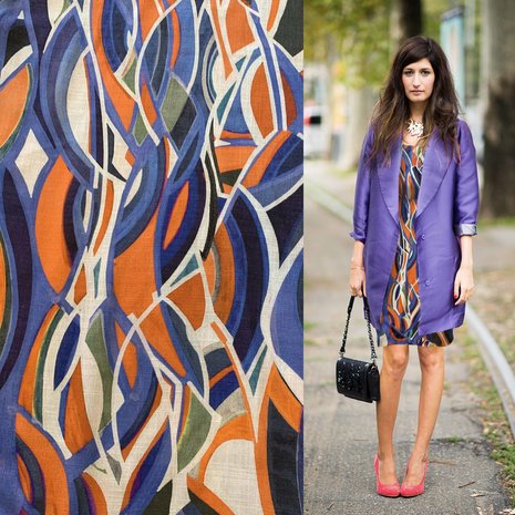 Linnenlook Viscose  Inkjet 3707