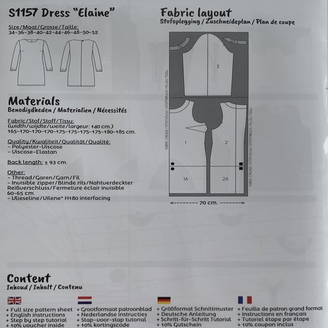 Kleid Elaine S1157 Kleid Elaine S1157