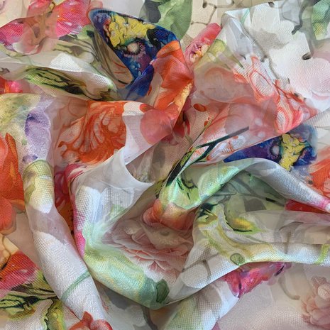 Soie Viscose Ausbrenner 3745 Soie Viscose Ausbrenner 3745