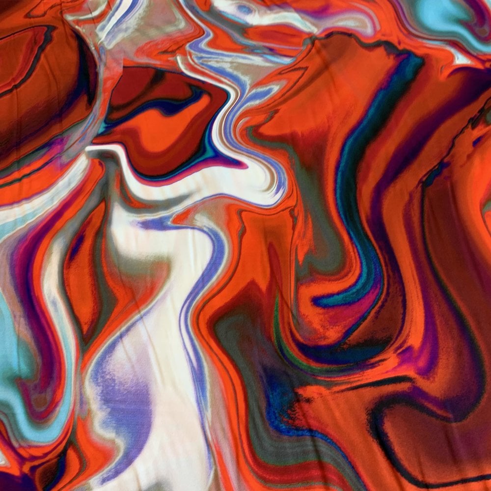 Jet d'encre stretch soie 3747 Jet d'encre stretch soie 3747