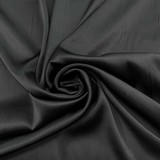 Satin silk, stretch SD15 - black