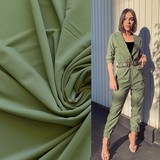 Travel Stretch Jersey HT19 - olive green Travel Stretch Jersey HT19 - olive green