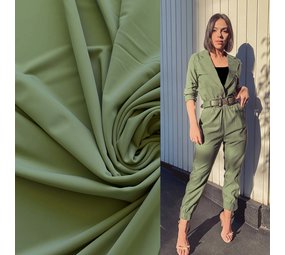 Travel Stretch Jersey HT19 - vert olive