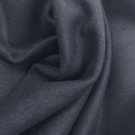 Wool Coat Fabric KW21 - anthracite