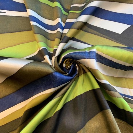 Jet d'encre stretch soie 3831